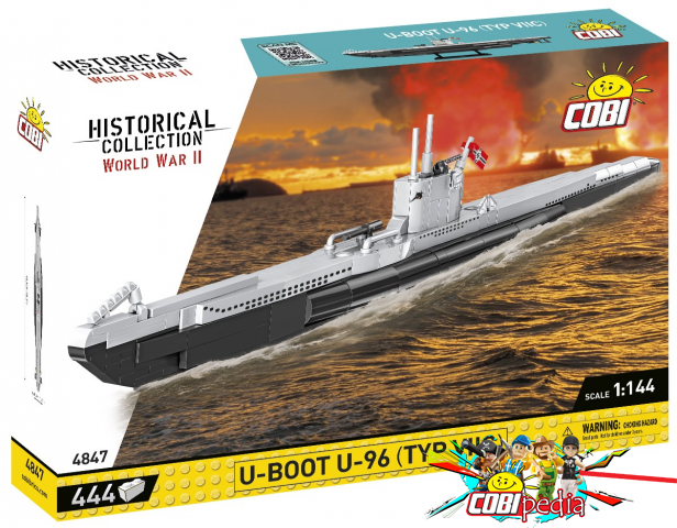 Cobi 4847 U-Boot U-96 (Typ VIIC)